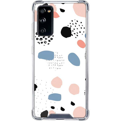 Patterned Dots Galaxy S20 FE Clear Case